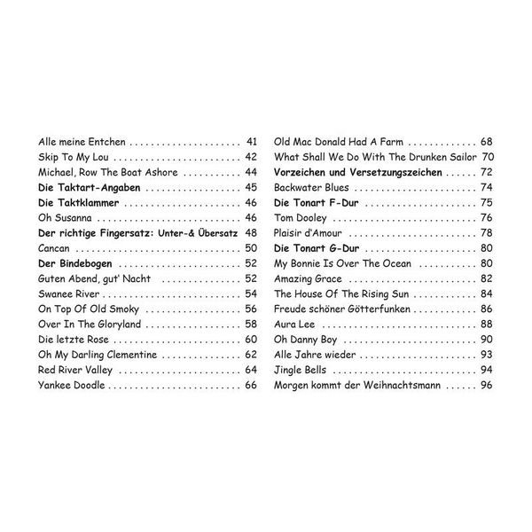 Cascha Melodica schnell und einfach