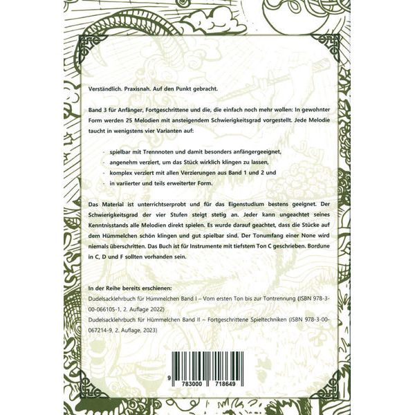 Sven Edsen Dudelsacklehrbuch Hümmelchen 3