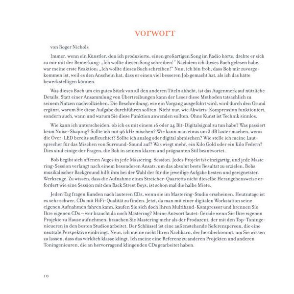 GC Carstensen Verlag Mastering Audio