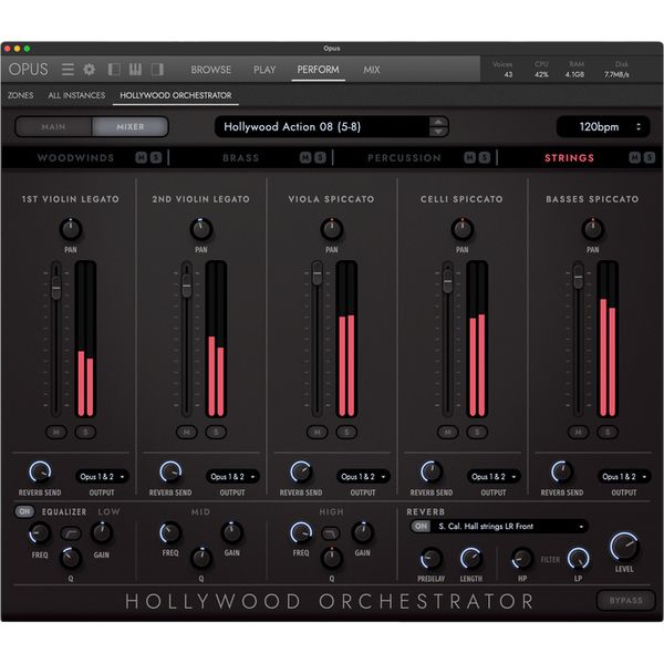 EastWest Hollywood Orchestra Opus Edit.