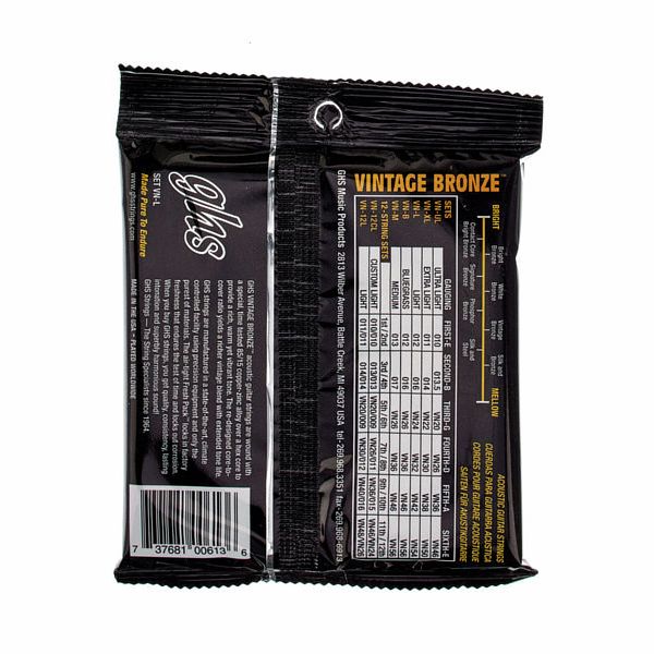 GHS VN-L Vintage Bronze Light