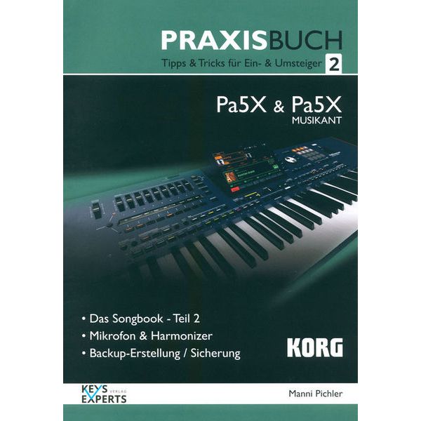 Korg PA-5X Praxisbuch 2