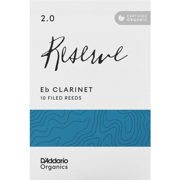 DAddario Woodwinds Organic Reserve Eb CLAR 2.0