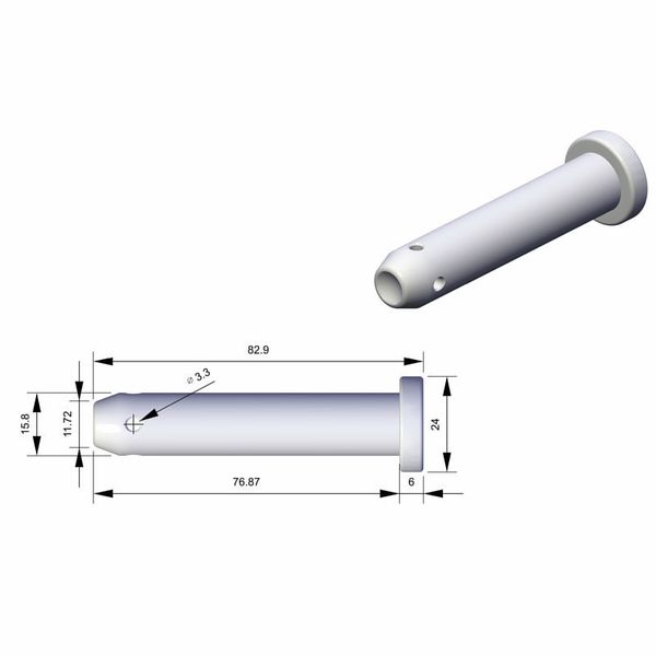 Global Truss MTB PIN16-V1 16mm inc. R-Clip