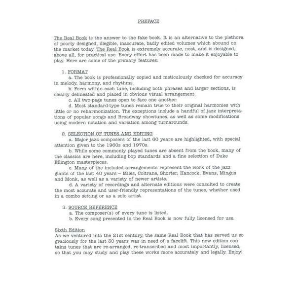 Hal Leonard Real Book 1 C