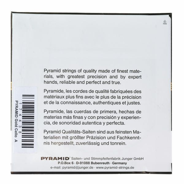 Pyramid Gold Cello String A