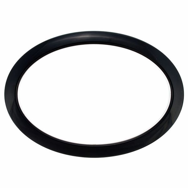 Bass Drum O's 6" Black Oval HOBL6