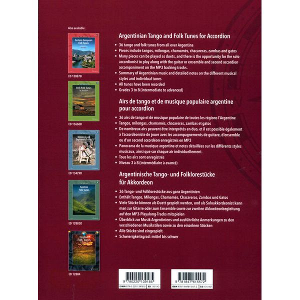 Schott Tango Folk Accordion