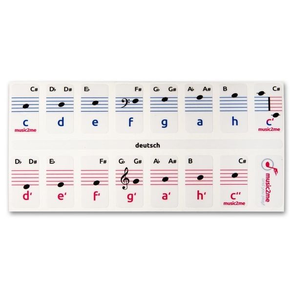 music2me Piano Sticker