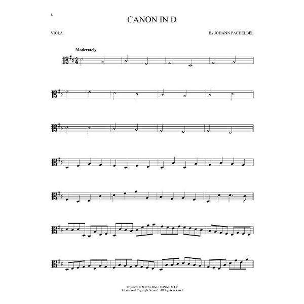 Hal Leonard First 50 Songs Viola