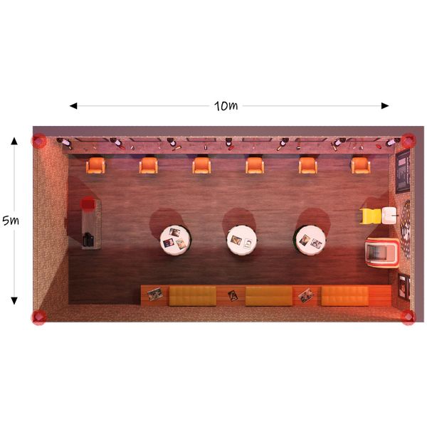 the box pro Waiting Room Bundle S white