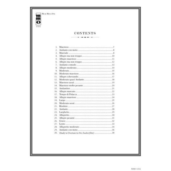 Music Minus One Simandl 30 Etudes Double Bass