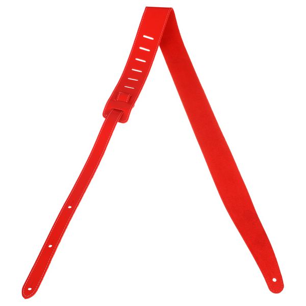 Fender Essentials Leather Strap RD