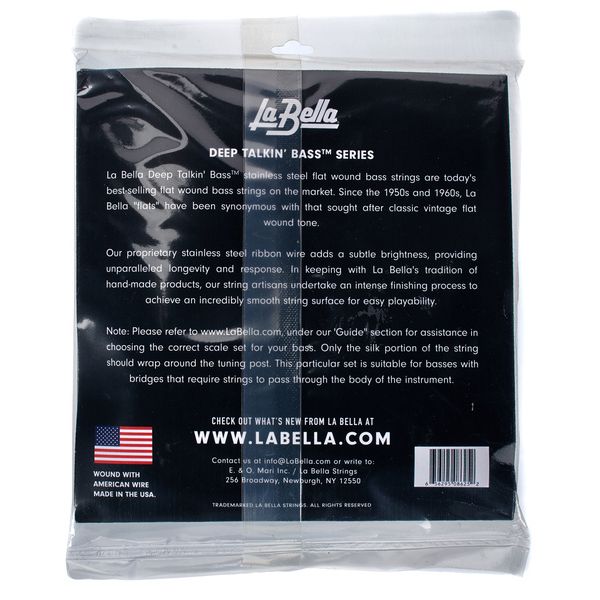 La Bella 760FS-B-TB Deep Talkin Bass