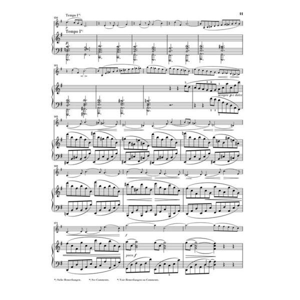 Henle Verlag Brahms Violinsonate G-Dur