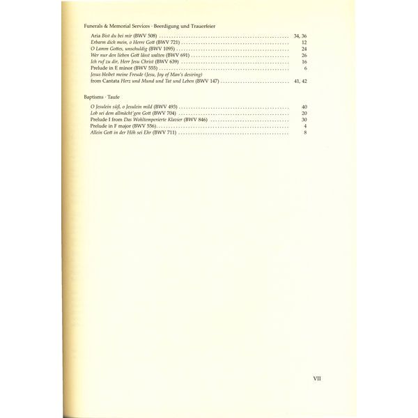 Brenreiter An Easy Bach Organ Album