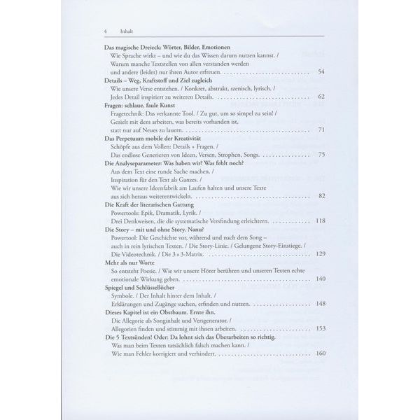 Schott Songtexte Schreiben