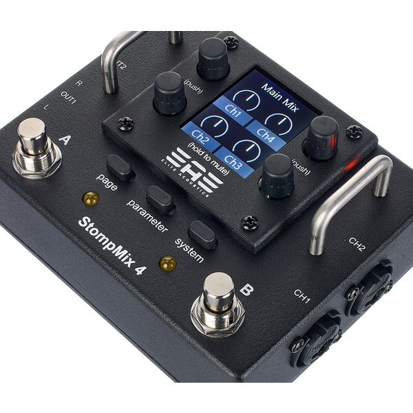 Elite Acoustics Stompmix X4 Pedal Mixer