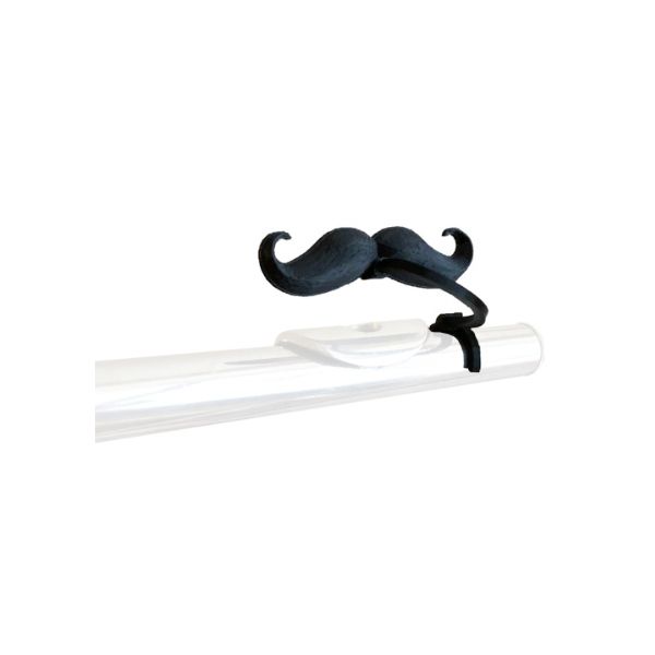 Brasstache Mustache Clip for Flute