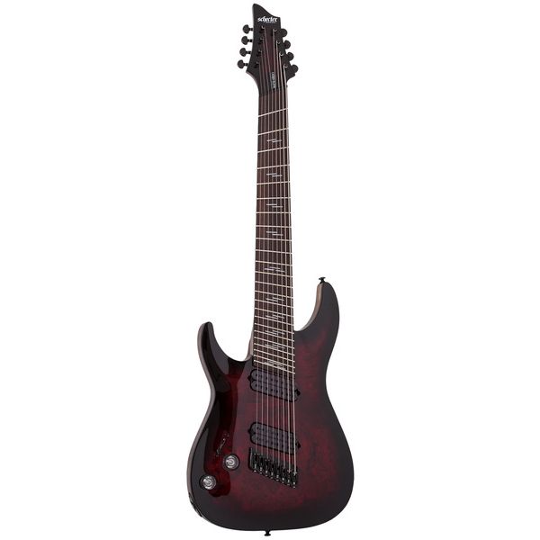 Schecter Omen Elite-8 MS BL Cherry LH