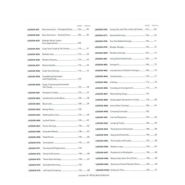 Hal Leonard Keyboard Lesson 100 Jazz