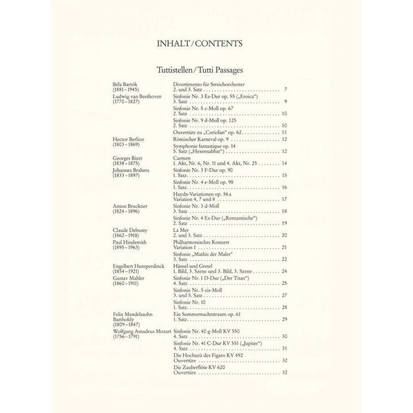 Schott Orchester Probespiel Viola