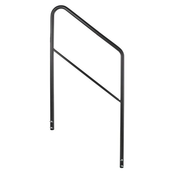 Stageworx Stair Railing 3 - 6 Steps Bk
