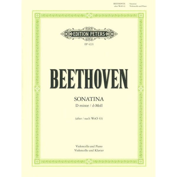 Edition Peters Beethoven Sonatine d-moll