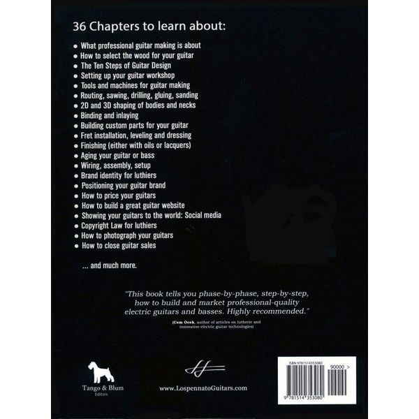 Leonardo Lospennato Electric Guitar & Bass Making