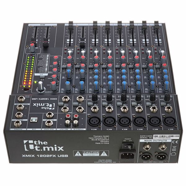 the t.mix xmix 1202 FX USB