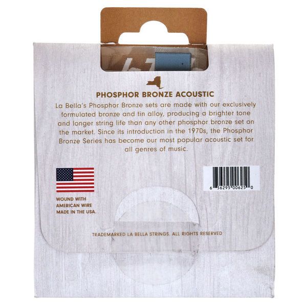 La Bella BG-L Phosphor Bronze Baritone