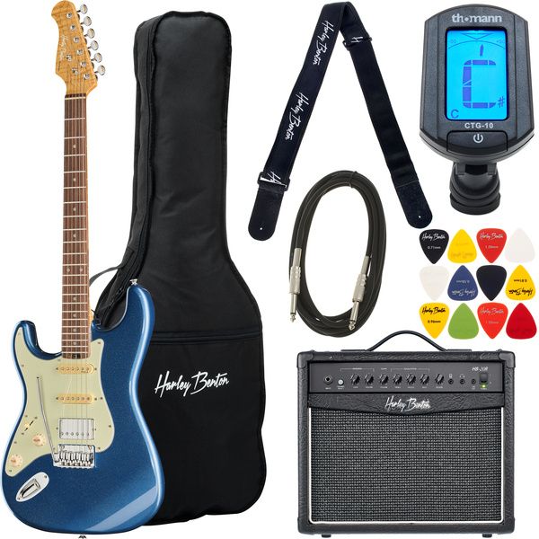 Harley Benton ST-Modern Plus HSS LH L Set