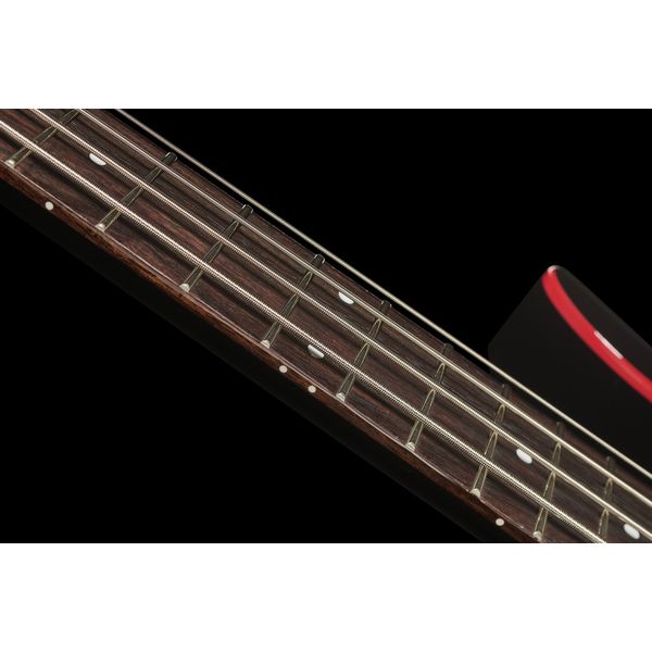 Danelectro 58 Longhorn Bass Black Red