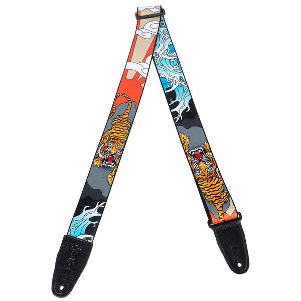 Levys Poly Print Strap 2" Tiger