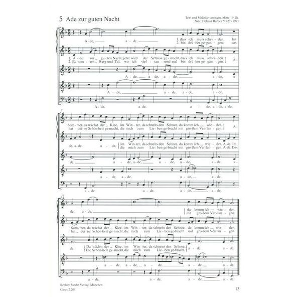 Carus Verlag Loreley