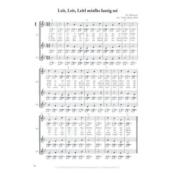 ocarinamusic Alpenlndische Volkslieder