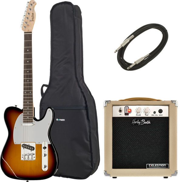 Harley Benton TE-20SB Standard Series Bundle