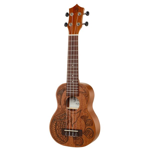 Harley Benton Hawaii Dolphin Tattoo Soprano