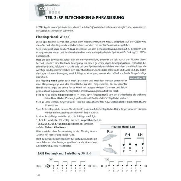 Alfred Music Publishing Cajon Book German