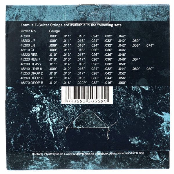 Framus Blue Label Strings Set 12-60