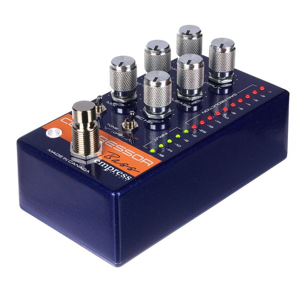 Empress Effects Bass Compressor Blue Spk