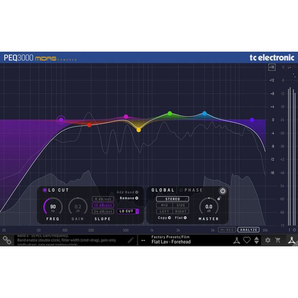 tc electronic PEQ 3000 Versatile Midas EQ