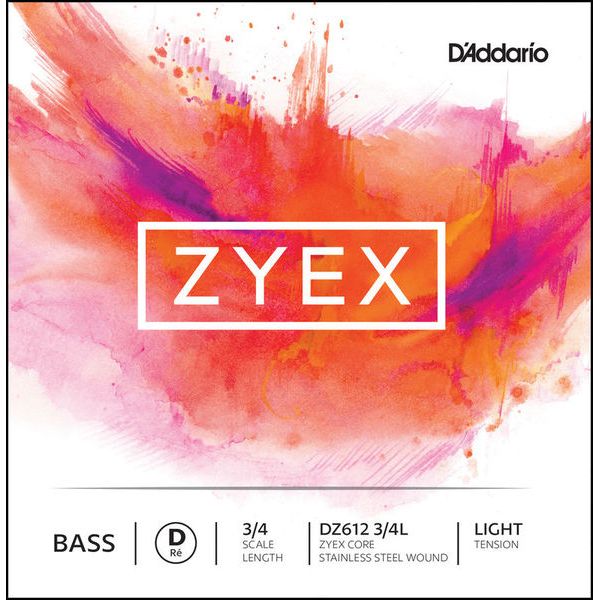 Daddario DZ612-3/4L Zyex Bass D light
