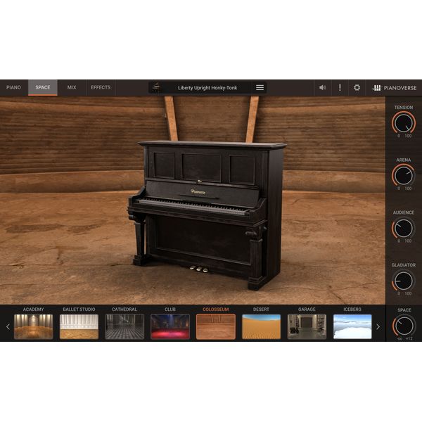 IK Multimedia Pianoverse Liberty Upright