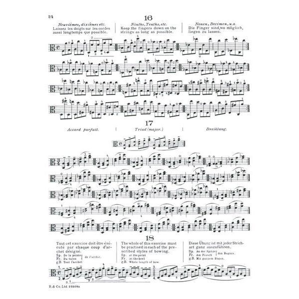 Bosworth Sevcik Viola Studies op.1 /1