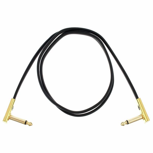 Rockboard Flat Patch Cable Gold 100 cm