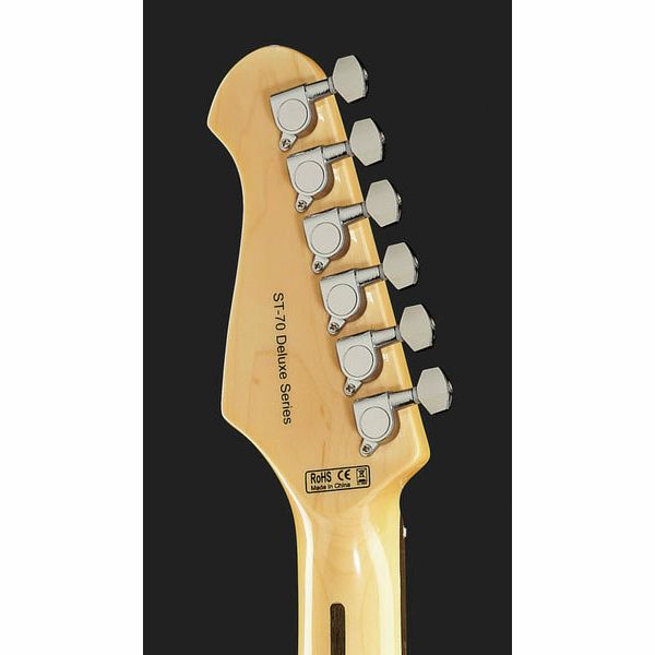 Harley Benton ST-70 Black Paisley