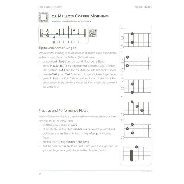 Elisabeth Pfeiffer  Ukulele Hawaii Etüden