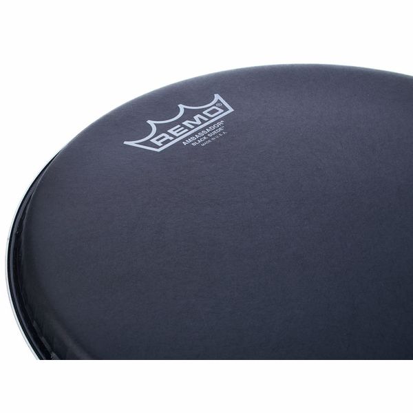 Remo 10" Ambassador Black Suede