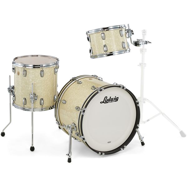 Ludwig Classic Maple Downbeat V.White